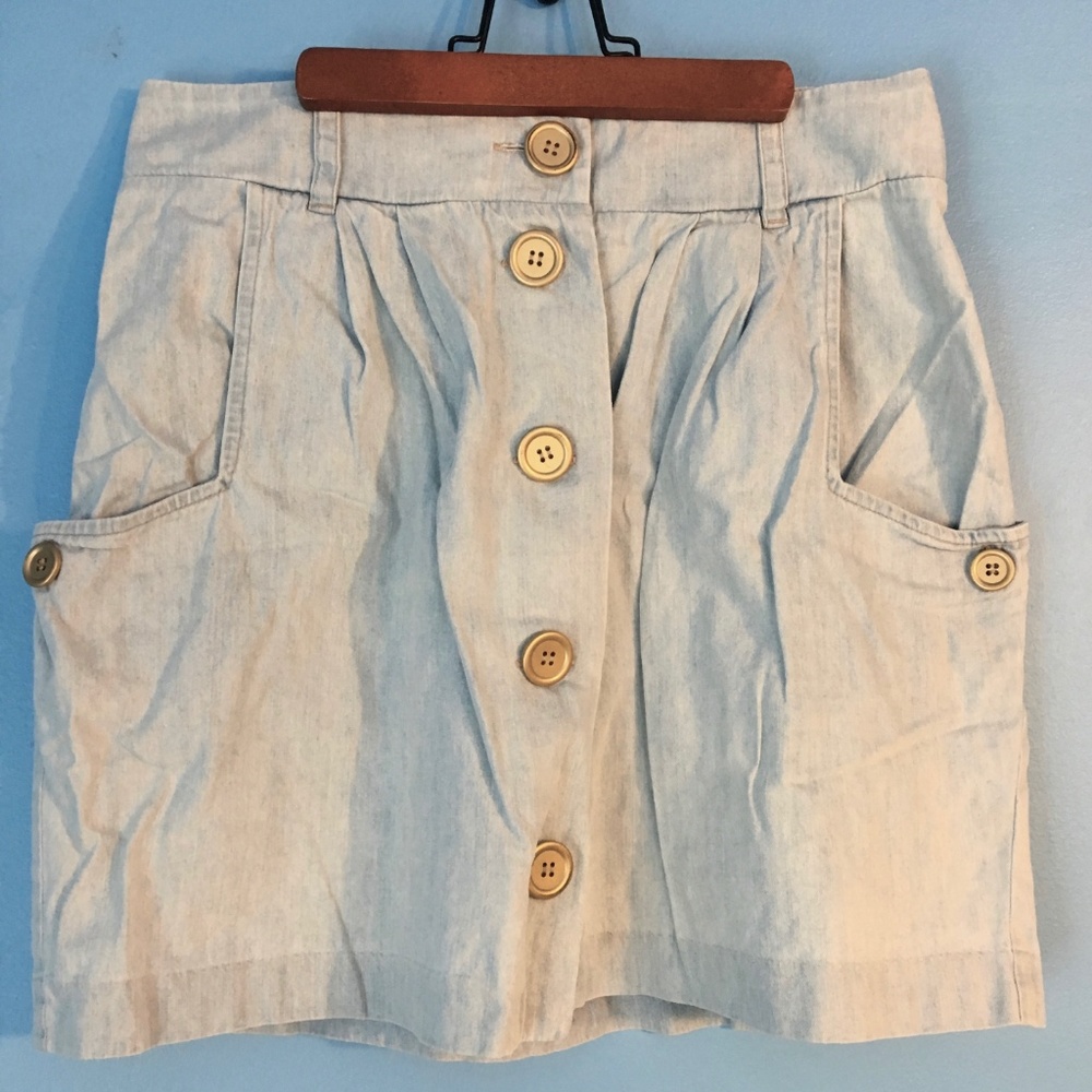 Throwback Jeans Skirt